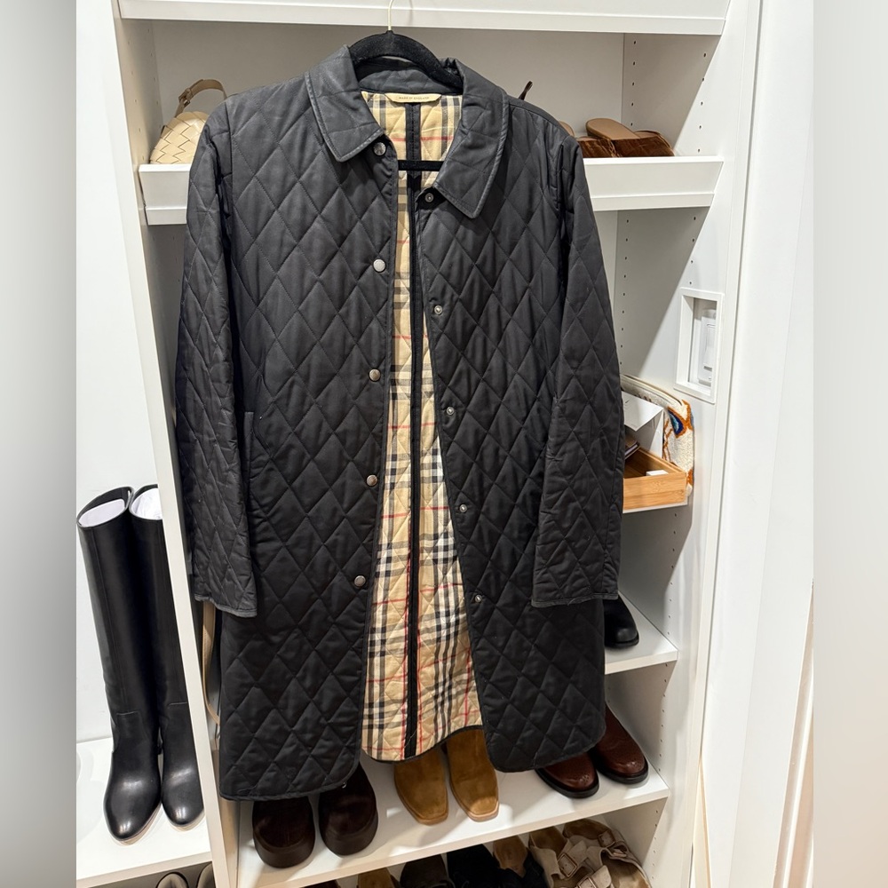 Vintage Burberry Quilted - size Small or 4/6